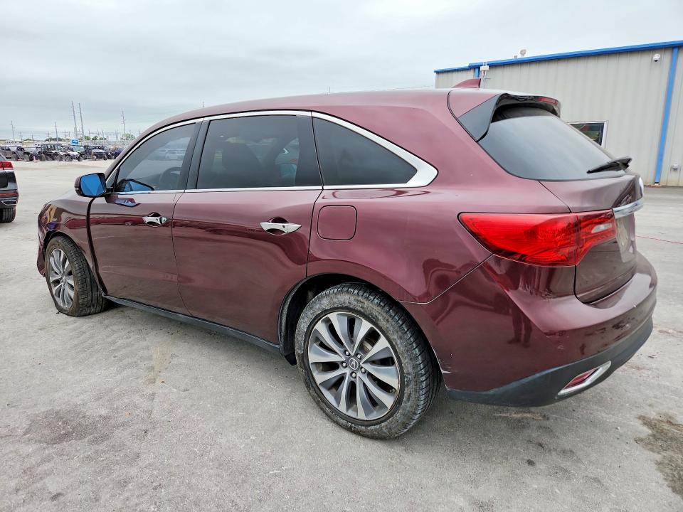 Auction sale of the 2016 Acura Mdx, vin: 5FRYD3H69GB009324, lot number: 52369536