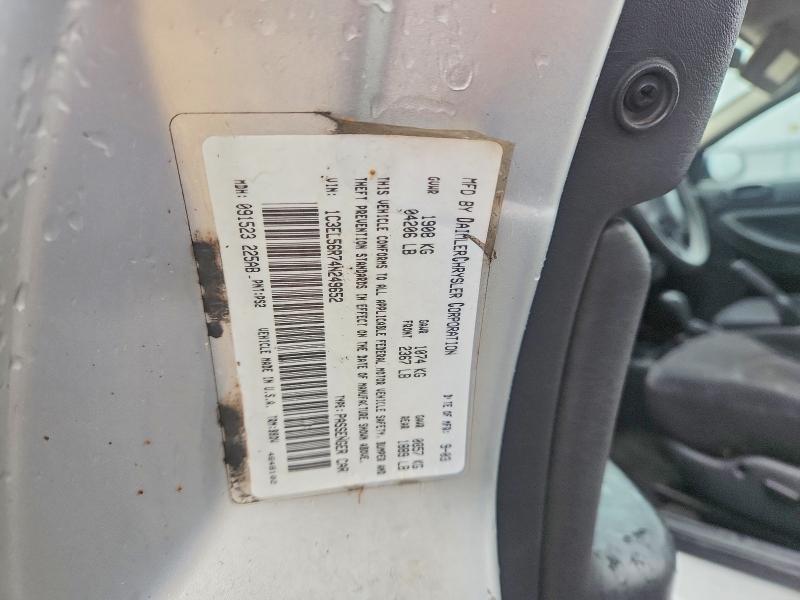 Продажа на аукционе авто 2004 Chrysler Sebring, vin: 1C3EL56R74N249652, номер лота: 54206986