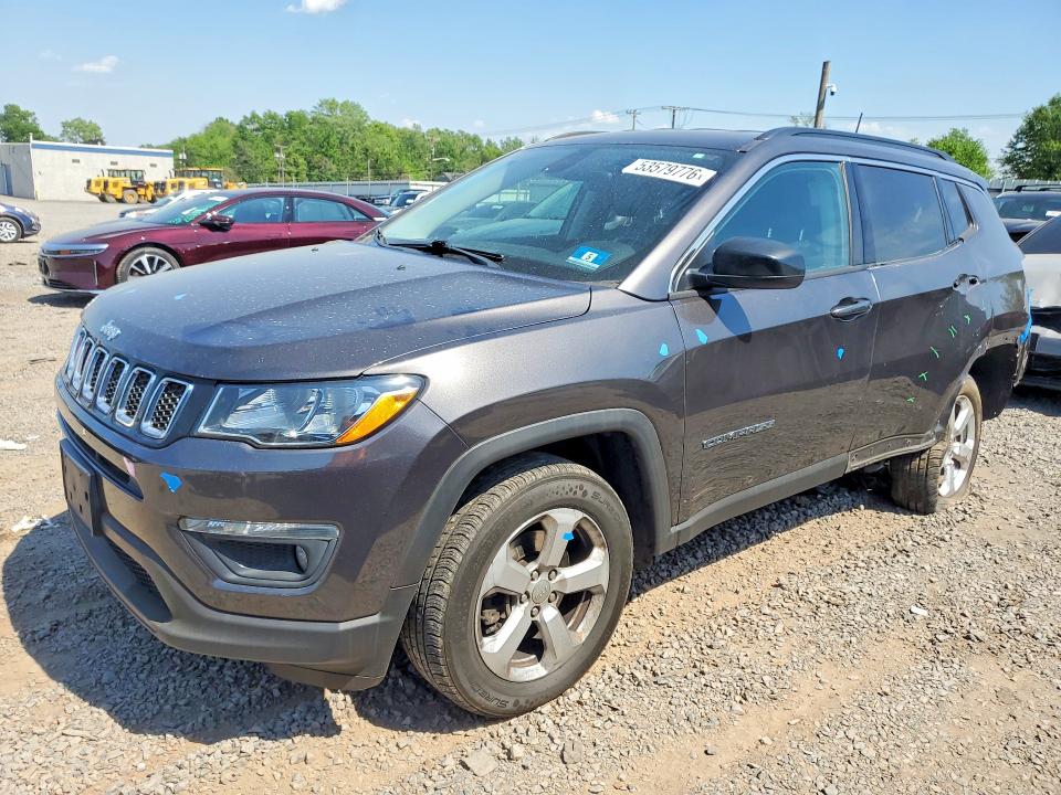53579776 :رقم المزاد ، 3C4NJDBB6JT138803 vin ، 2018 Jeep Compass مزاد بيع