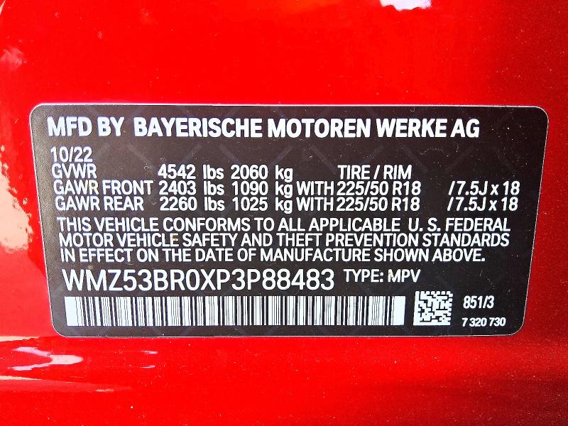 52099466 :رقم المزاد ، WMZ53BR0XP3P88483 vin ، 2023 Mini Cooper مزاد بيع