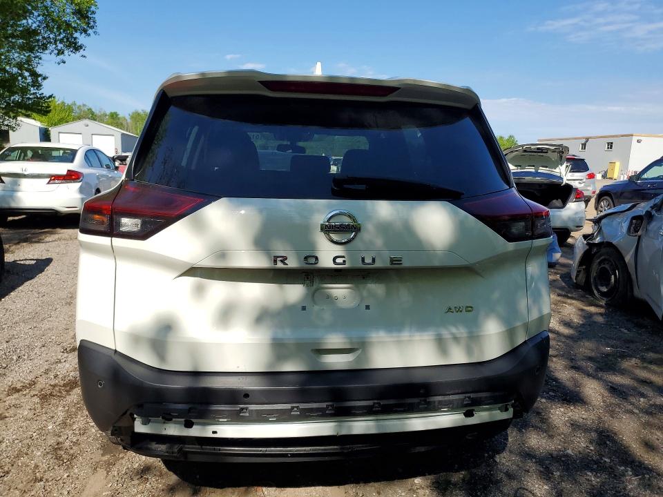 51243346 :رقم المزاد ، 5N1AT3AB1MC689107 vin ، 2021 Nissan Rogue مزاد بيع