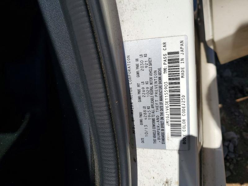 Продажа на аукционе авто 2014 Mazda 6, vin: JM1GJ1V63E1155903, номер лота: 52525986