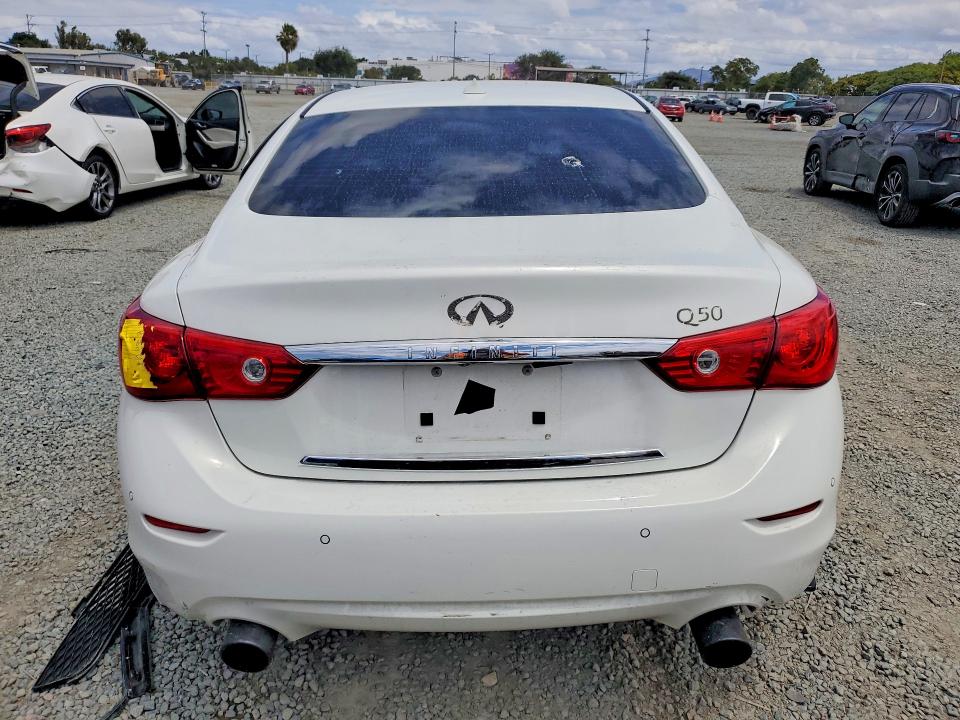 55235156 :رقم المزاد ، JN1BV7APXEM673024 vin ، 2014 Infiniti Q50 مزاد بيع