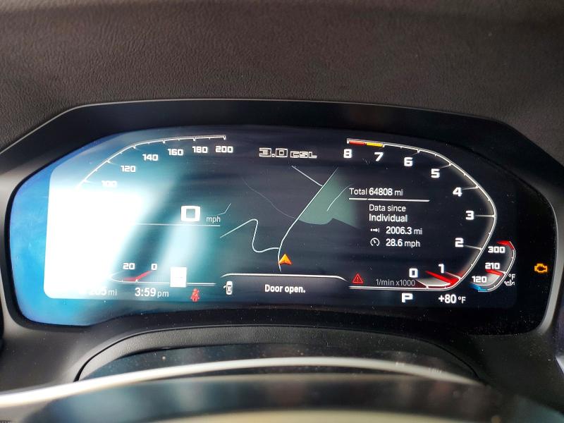 54244086 :رقم المزاد ، WBA83AP09NCH68927 vin ، 2022 Bmw M440i مزاد بيع