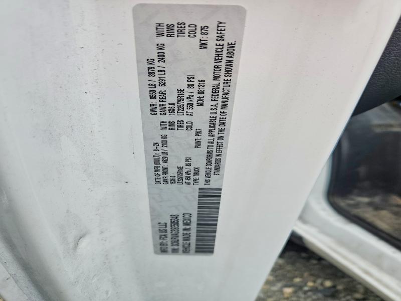 2025 Ram Promaster 1500 მანქანა იყიდება აუქციონზე, vin: 3C6LRVAG3SE505348, აუქციონის ნომერი: 52929526