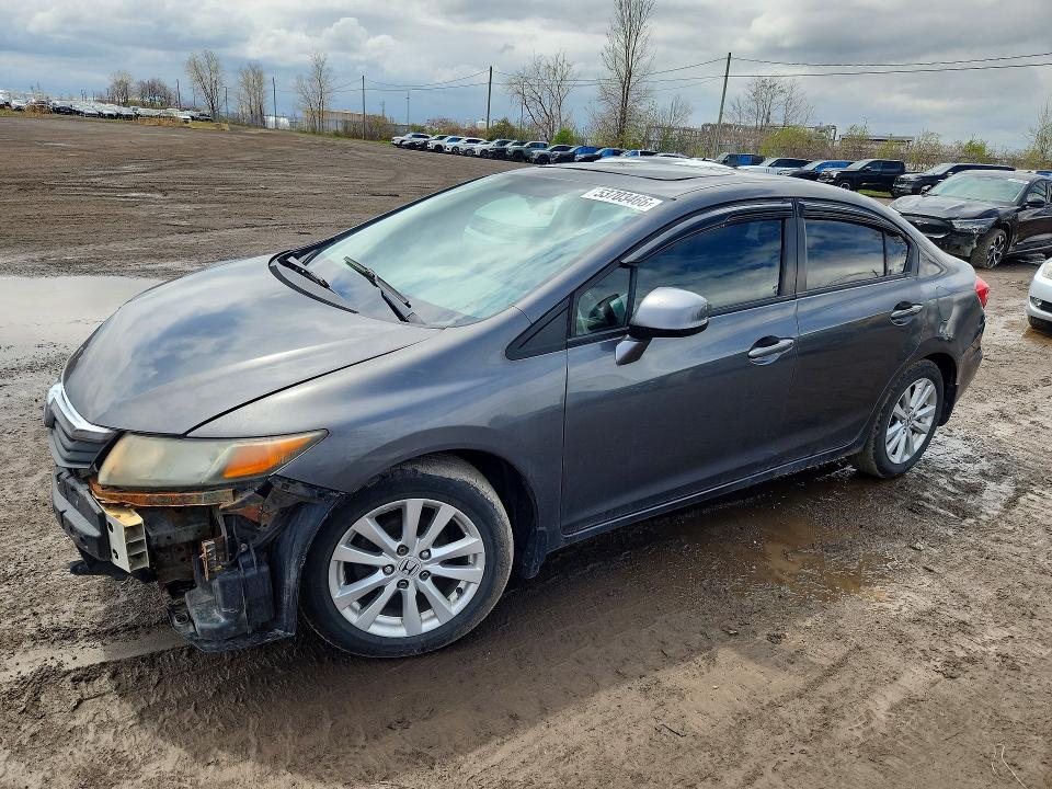 Продаж на аукціоні авто 2012 Honda Civic, vin: 2HGFB2F52CH009660, номер лоту: 53703466
