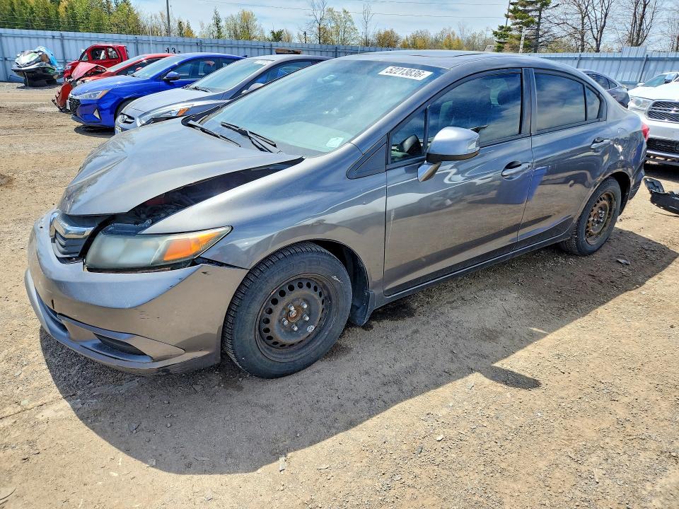 Продажа на аукционе авто 2012 Honda Civic, vin: 2HGFB2F53CH035989, номер лота: 52213836