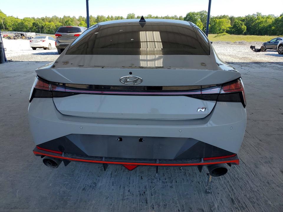 53175256 :رقم المزاد ، KMHLW4AKXNU001607 vin ، 2022 Hyundai Elantra N مزاد بيع