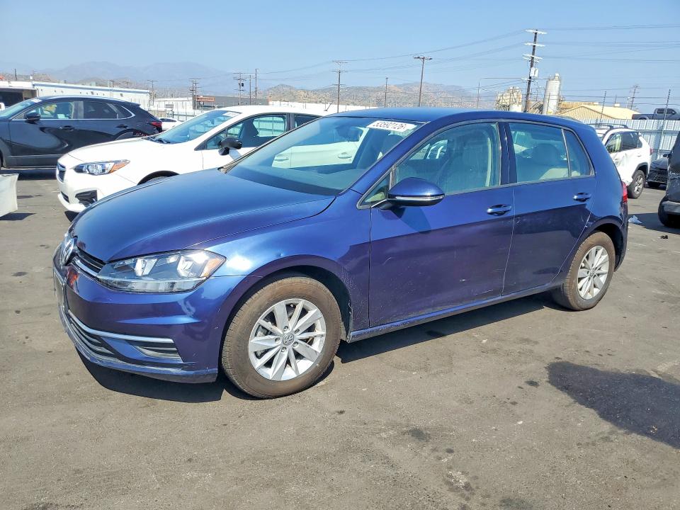 53592126 :رقم المزاد ، 3VWG17AU0JM284148 vin ، 2018 Volkswagen Golf مزاد بيع