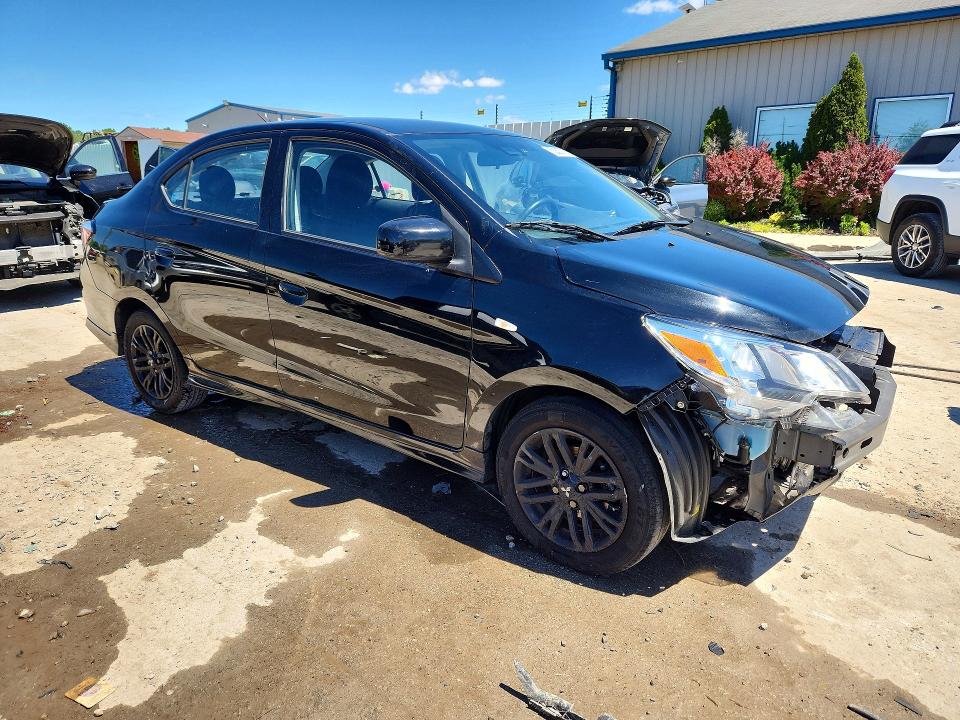 53807736 :رقم المزاد ، ML32FUFJ7RHF04595 vin ، 2024 Mitsubishi Mirage مزاد بيع
