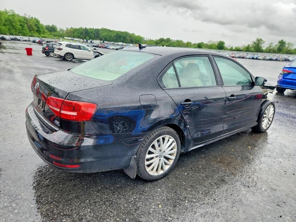 2015 Volkswagen Jetta მანქანა იყიდება აუქციონზე, vin: 3VWD17AJ2FM337593, აუქციონის ნომერი: 54048416