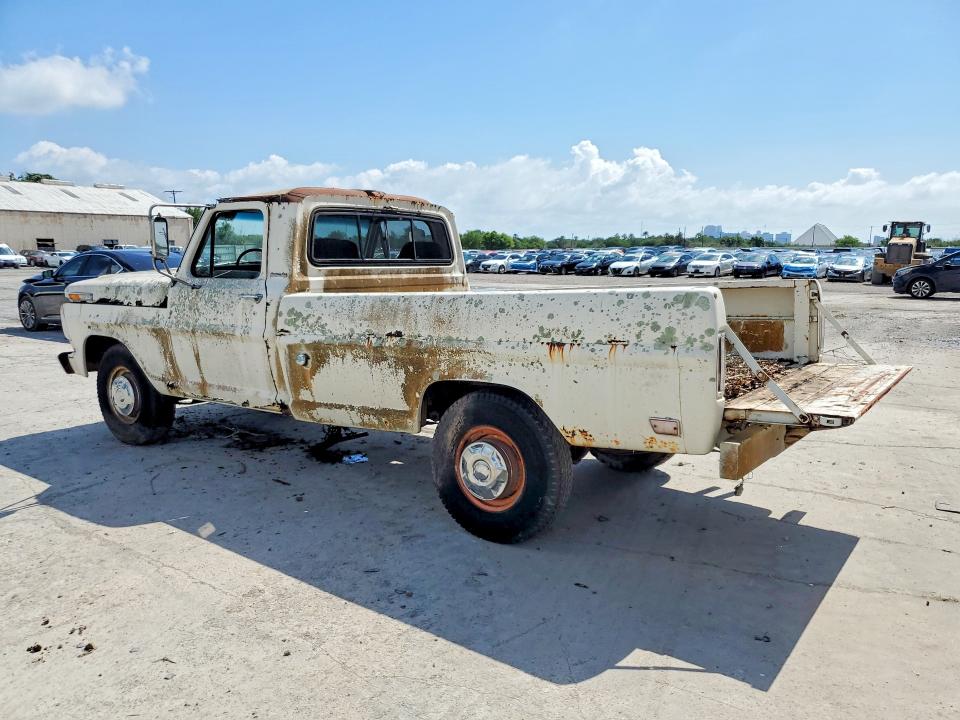 1968 Ford F250 მანქანა იყიდება აუქციონზე, vin: F25YRC59897, აუქციონის ნომერი: 53415256