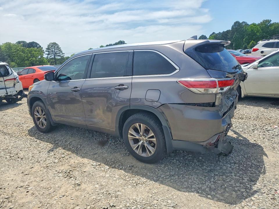 52221936 :رقم المزاد ، 5TDKKRFH2FS044107 vin ، 2015 Toyota Highlander مزاد بيع
