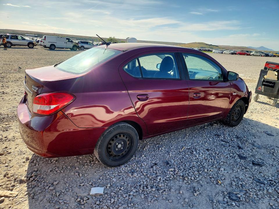 52945716 :رقم المزاد ، ML32F3FJ9JHF07562 vin ، 2018 Mitsubishi Mirage مزاد بيع
