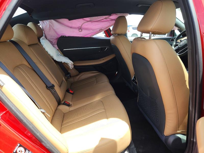 52561596 :رقم المزاد ، 5NPEF4JA7LH010230 vin ، 2020 Hyundai Sonata مزاد بيع