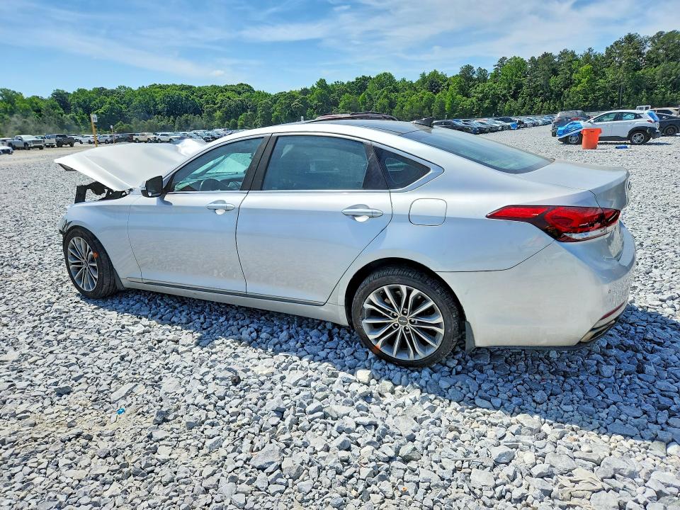 2017 Genesis G80 მანქანა იყიდება აუქციონზე, vin: KMHGN4JE0HU175334, აუქციონის ნომერი: 54101986