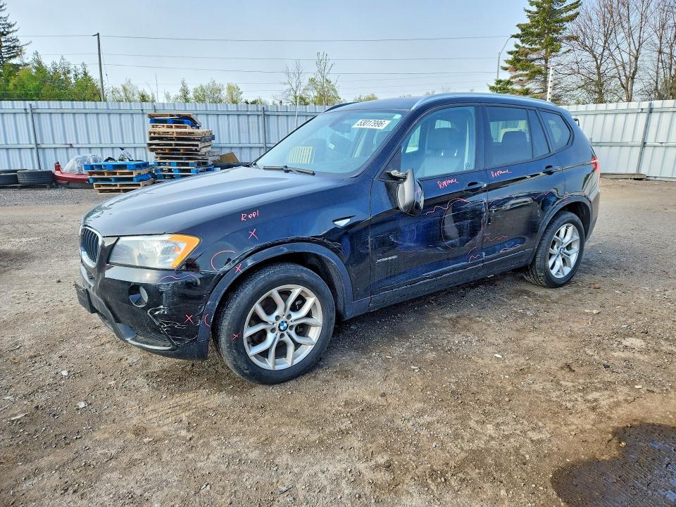 2013 Bmw X3 მანქანა იყიდება აუქციონზე, vin: 5UXWX9C53D0A10112, აუქციონის ნომერი: 53017996