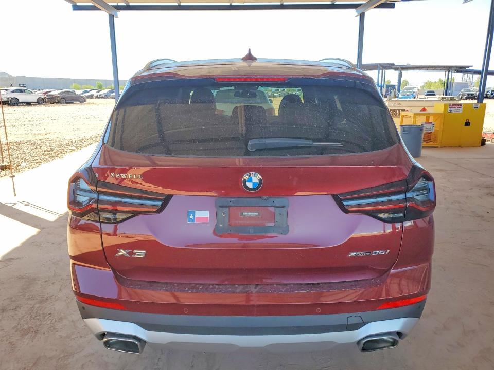 52287856 :رقم المزاد ، 5UX53DP02P9N51562 vin ، 2023 Bmw X3 مزاد بيع