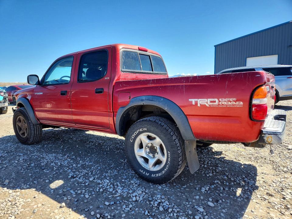 52395936 :رقم المزاد ، 5TEGN92N41Z781166 vin ، 2001 Toyota Tacoma مزاد بيع