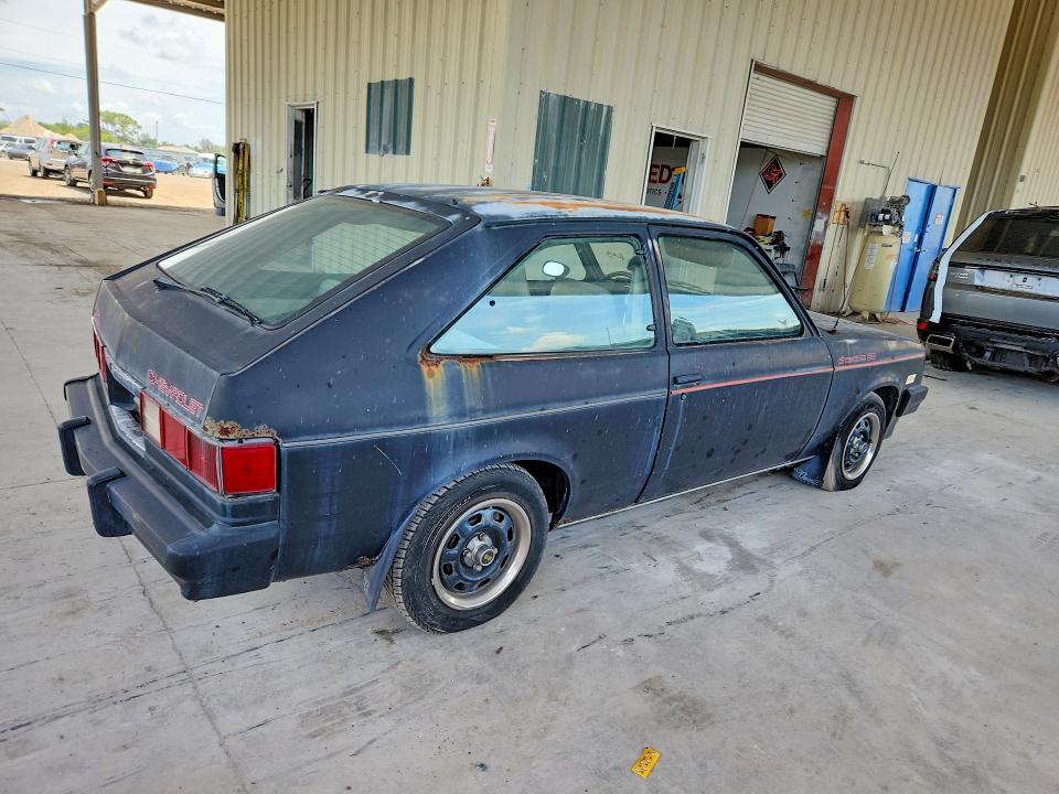 1983 Chevrolet Chevette მანქანა იყიდება აუქციონზე, vin: 1G1AB08D9DY197742, აუქციონის ნომერი: 52617516