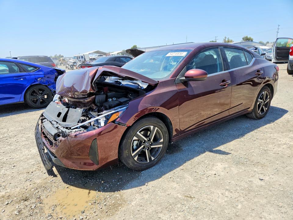 54016856 :رقم المزاد ، 3N1AB8CVXSY277027 vin ، 2025 Nissan Sentra مزاد بيع