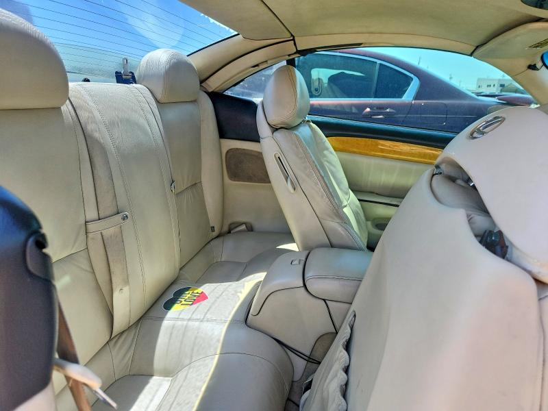 53223966 :رقم المزاد ، JTHFN48Y940059548 vin ، 2004 Lexus Sc مزاد بيع