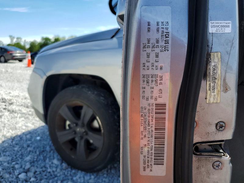 Aukcja sprzedaży 2017 Jeep Compass, vin: 1C4NJDEBXHD192911, numer aukcji: 53837866