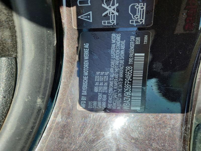 52881486 :رقم المزاد ، WBA3V9C58FP946628 vin ، 2015 Bmw 428 مزاد بيع