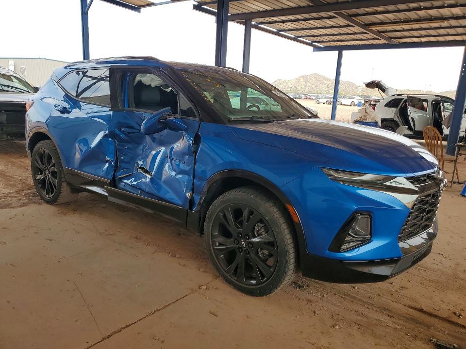 52592196 :رقم المزاد ، 3GNKBERS5MS545153 vin ، 2021 Chevrolet Blazer مزاد بيع