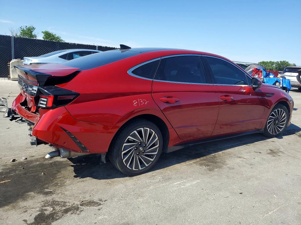 2024 Hyundai Sonata Hybrid მანქანა იყიდება აუქციონზე, vin: KMHL54JJ1RA096527, აუქციონის ნომერი: 52656246