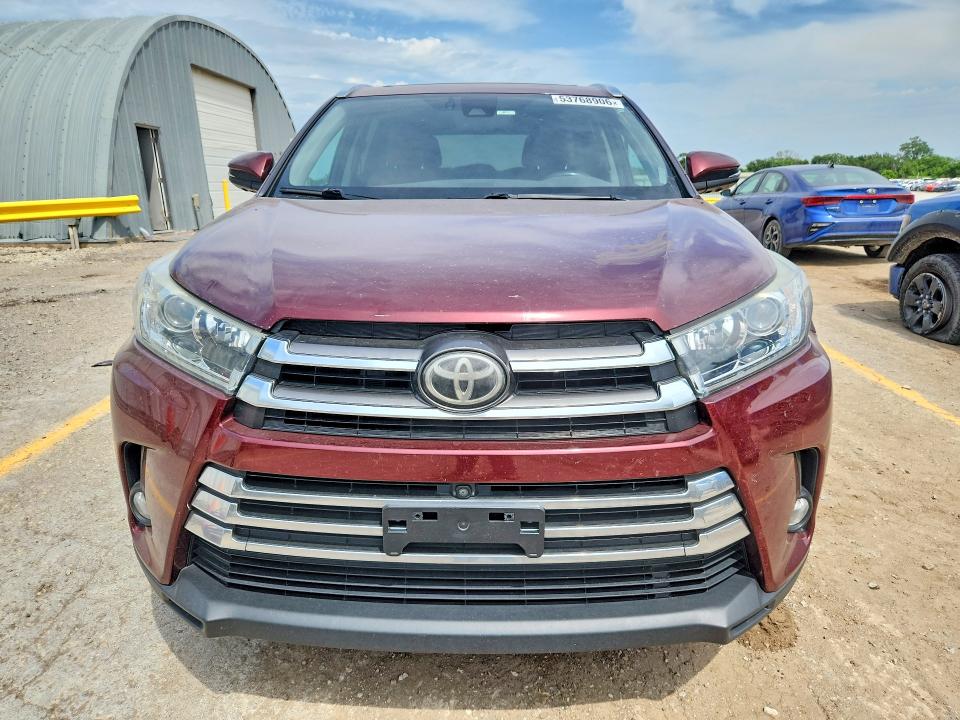 Aukcja sprzedaży 2017 Toyota Highlander, vin: 5TDDZRFHXHS390882, numer aukcji: 53768906