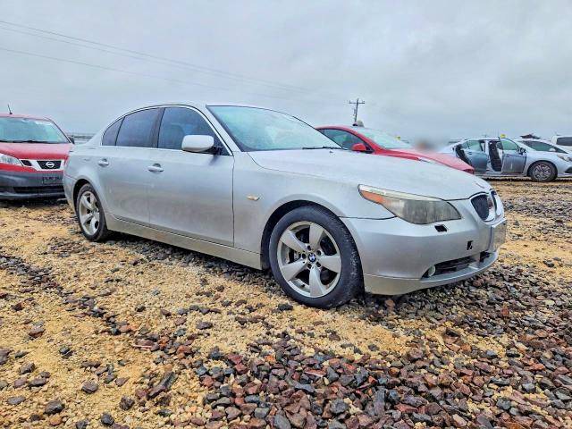 2005 Bmw 525 მანქანა იყიდება აუქციონზე, vin: WBANA53585B855657, აუქციონის ნომერი: 54840566