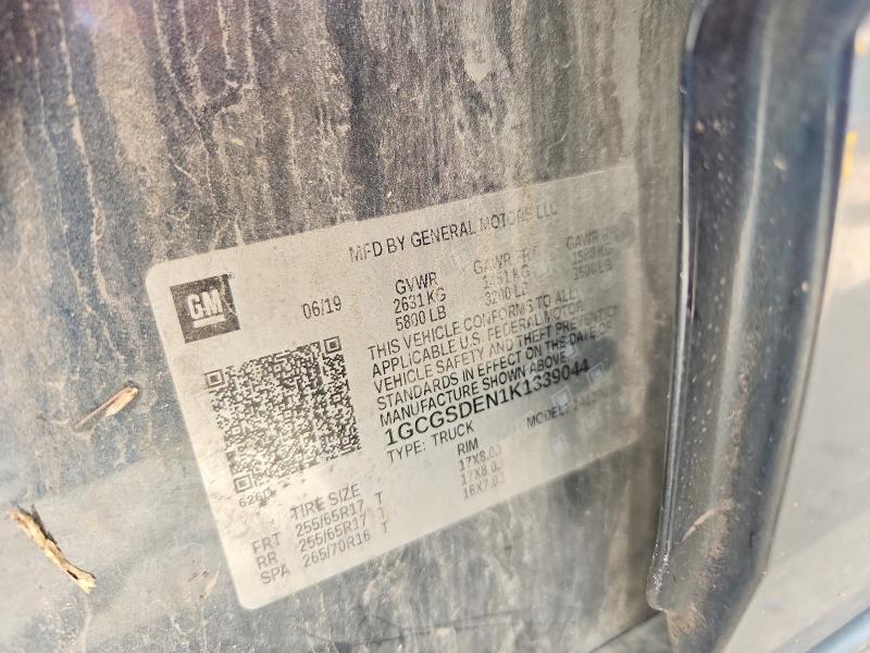 Aukcja sprzedaży 2019 Chevrolet Colorado, vin: 1GCGSDEN1K1339044, numer aukcji: 55121266