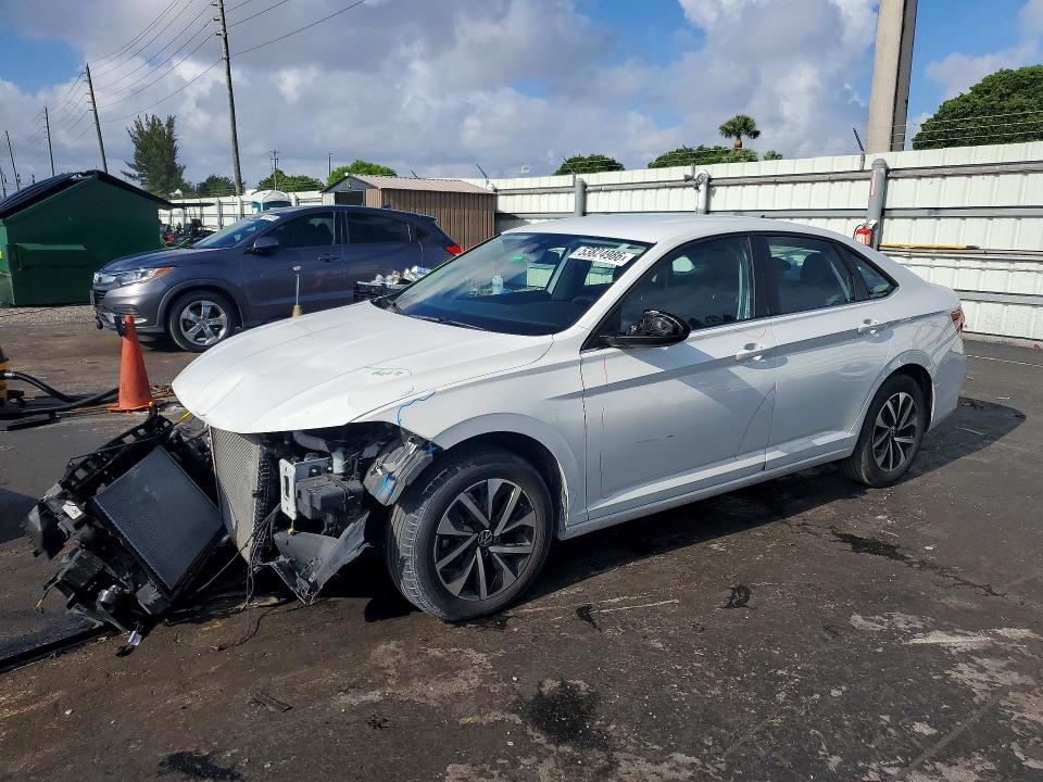 53824986 :رقم المزاد ، 3VW5M7BU9PM036146 vin ، 2023 Volkswagen Jetta مزاد بيع