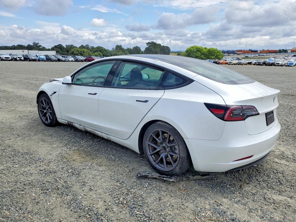 52937056 :رقم المزاد ، 5YJ3E1EAXPF570850 vin ، 2023 Tesla Model 3 مزاد بيع