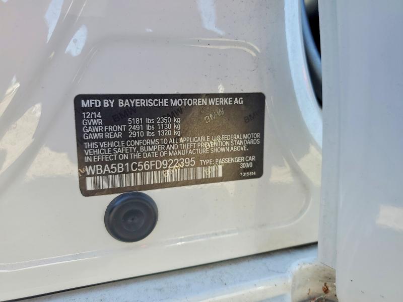 Продажа на аукционе авто 2015 Bmw 535, vin: WBA5B1C56FD922395, номер лота: 51204546