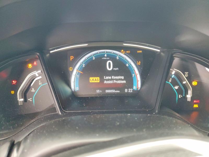 52553466 :رقم المزاد ، 19XFC2F63KE207694 vin ، 2019 Honda Civic مزاد بيع