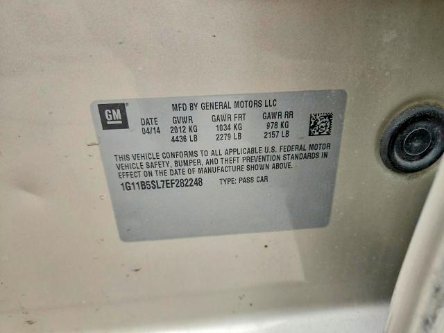 Продаж на аукціоні авто 2014 Chevrolet Malibu, vin: 1G11B5SL7EF282248, номер лоту: 51970946