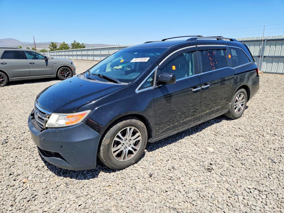 53770596 :رقم المزاد ، 5FNRL5H41CB111357 vin ، 2012 Honda Odyssey مزاد بيع