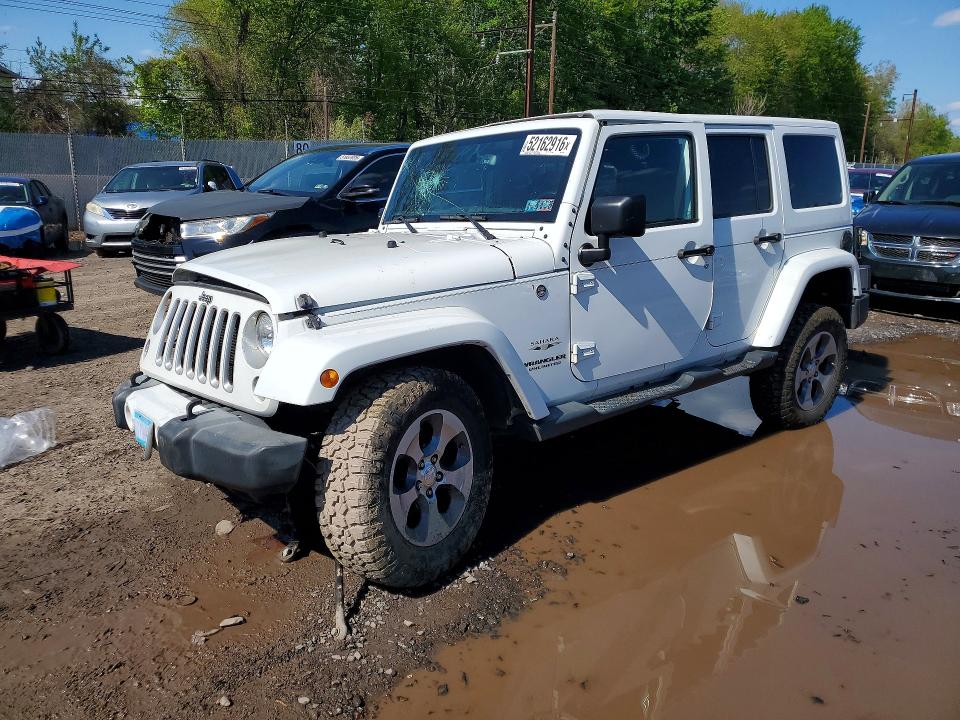 Продажа на аукционе авто 2016 Jeep Wrangler Unlimited, vin: 1C4BJWEG6GL261043, номер лота: 52162916