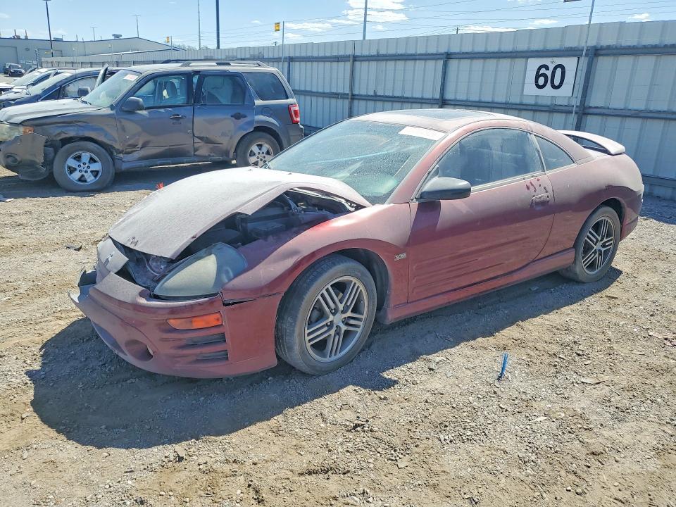 2005 Mitsubishi Eclipse მანქანა იყიდება აუქციონზე, vin: 4A3AC74H45E003429, აუქციონის ნომერი: 48004926