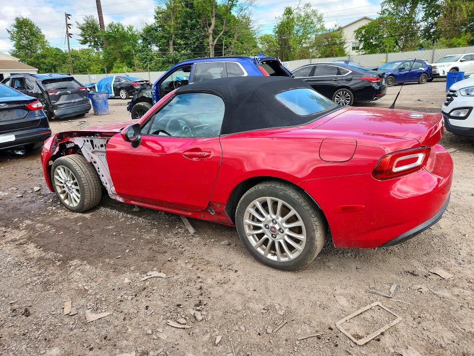 53932086 :رقم المزاد ، JC1NFAEK9H0122868 vin ، 2017 Fiat 124 Spider مزاد بيع