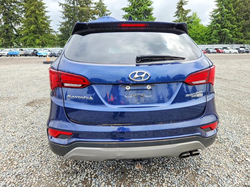 Продажа на аукционе авто 2017 Hyundai Santa Fe Sport, vin: 5XYZWDLA1HG493257, номер лота: 52951216