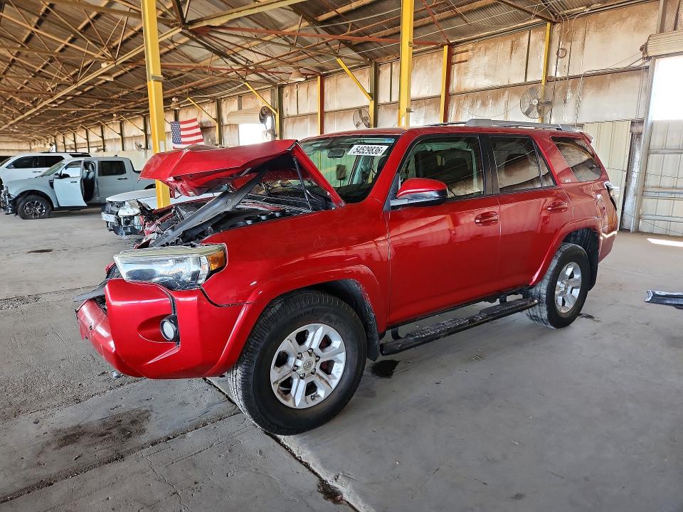 2017 Toyota 4runner მანქანა იყიდება აუქციონზე, vin: JTEZU5JR4H5153917, აუქციონის ნომერი: 54529836
