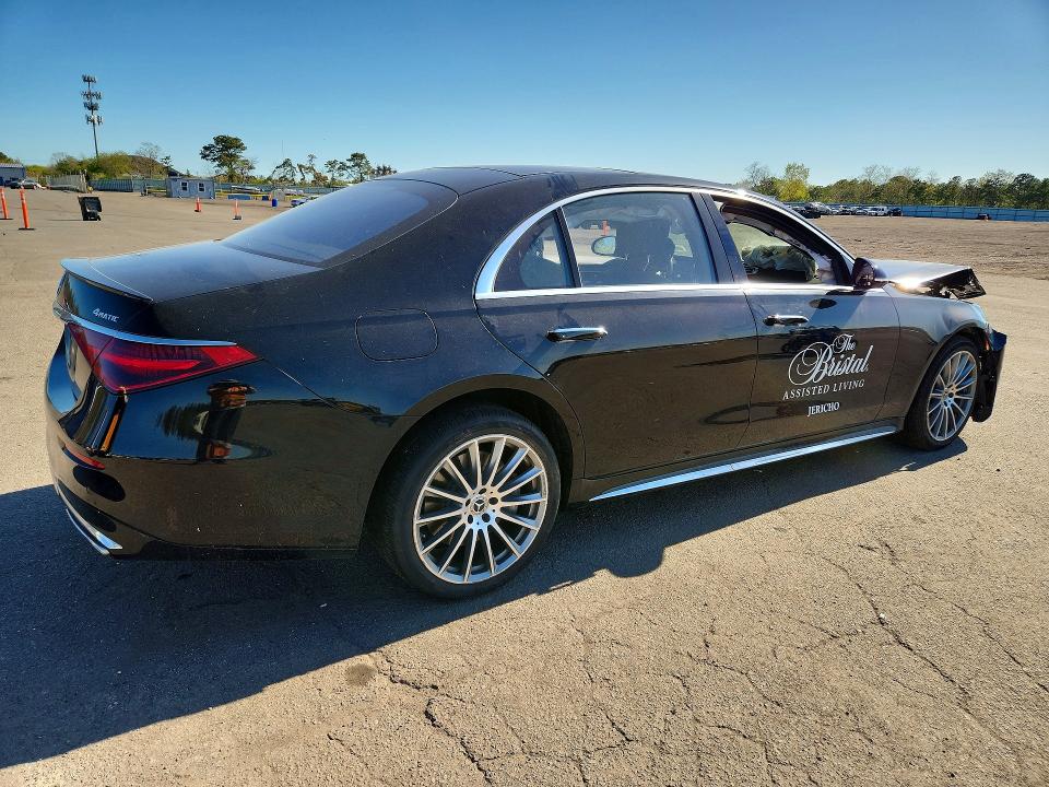 53495316 :رقم المزاد ، W1K6G6DB3NA155265 vin ، 2022 Mercedes-benz S مزاد بيع