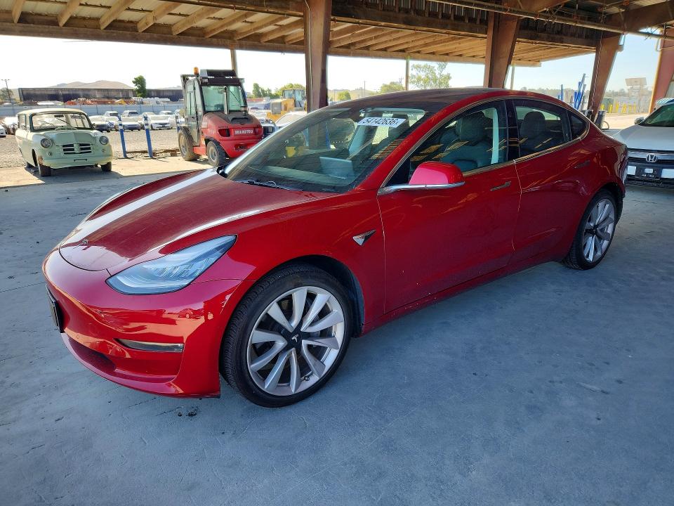 Продажа на аукционе авто 2018 Tesla Model 3, vin: 5YJ3E1EA6JF118210, номер лота: 54142636