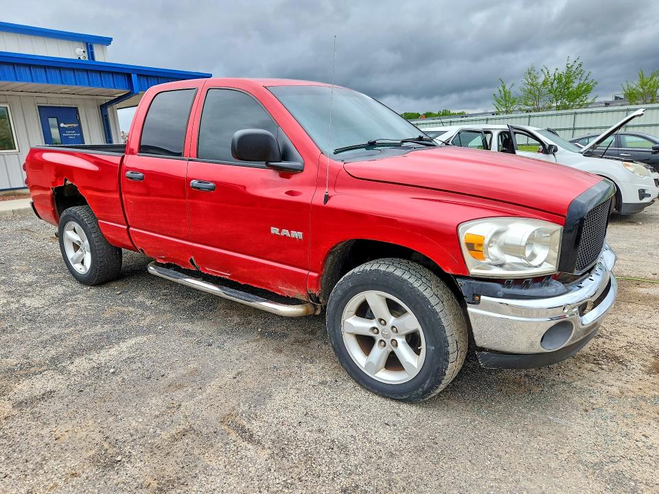 2008 Dodge Ram 1500 მანქანა იყიდება აუქციონზე, vin: 1D7HU18N08S567523, აუქციონის ნომერი: 54178336