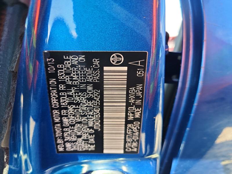 Продажа на аукционе авто 2013 Toyota Prius C, vin: JTDKDTB34D1554292, номер лота: 52244256