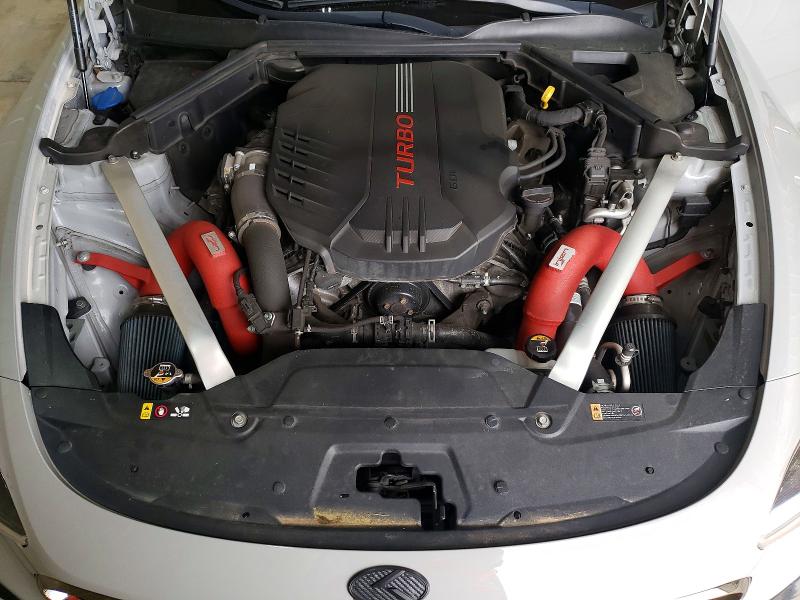 2018 Kia Stinger მანქანა იყიდება აუქციონზე, vin: KNAE55LCXJ6018320, აუქციონის ნომერი: 55038996