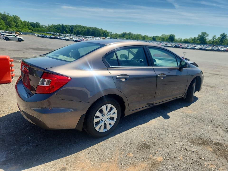 Продажа на аукционе авто 2012 Honda Civic, vin: 19XFB2F57CE021300, номер лота: 54997686
